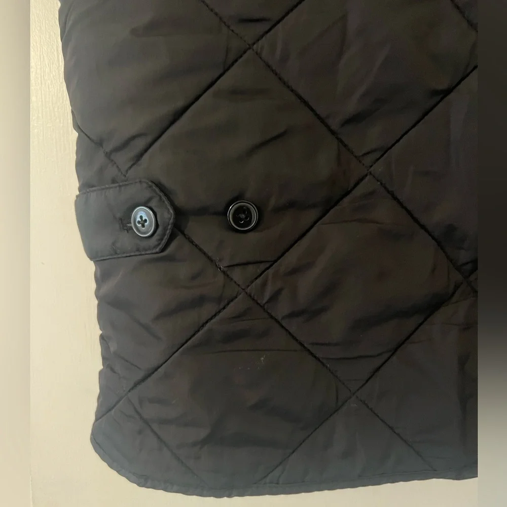 J. Crew Men's Dark Quilted Vest